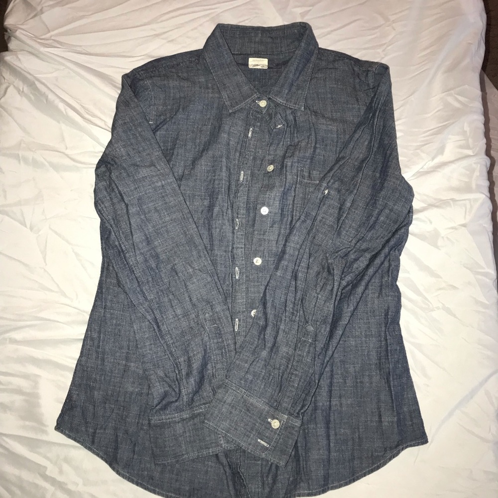 J. Crew chambray shirt